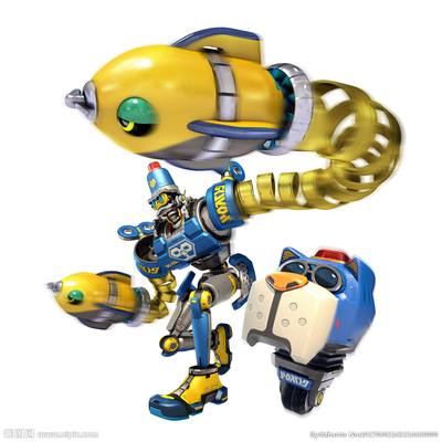 ARMS 游戲動(dòng)漫角色設(shè)計(jì)圖集 - 動(dòng)態(tài)與創(chuàng)意的視覺(jué)盛宴